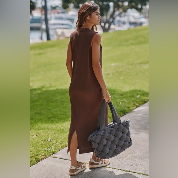 Anthropologie Varley Kayla Midi Dress XL - Picture 5 of 12